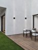 Kinkiet zewnętrzny LED aluminiowy kolor rdzawy kwadratowy minimalistyczny nowoczesny podświetlający elewację IP65 TORENZA LE75216 Luces Exclusivas